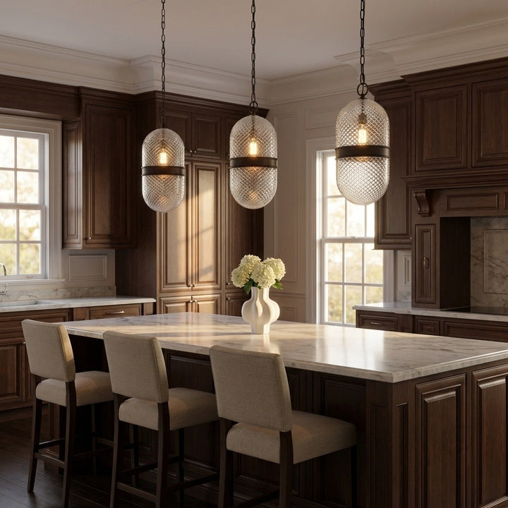 Visual Comfort Studio Canada - AP1291AI - One Light Pendant - Lucinda - Aged Iron | Aged Iron