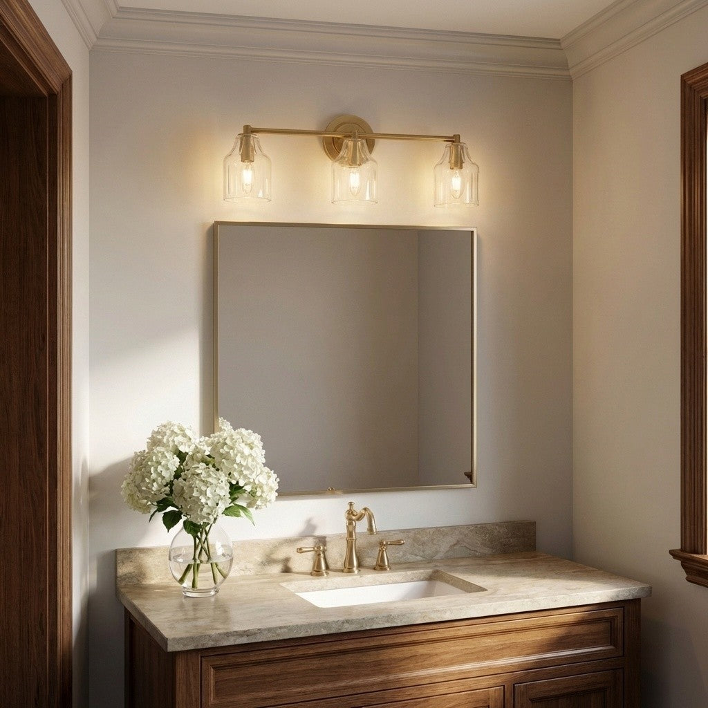 Visual Comfort Studio Canada - AV1013GD - Three Light Bath - Augusta - Gild | Gild