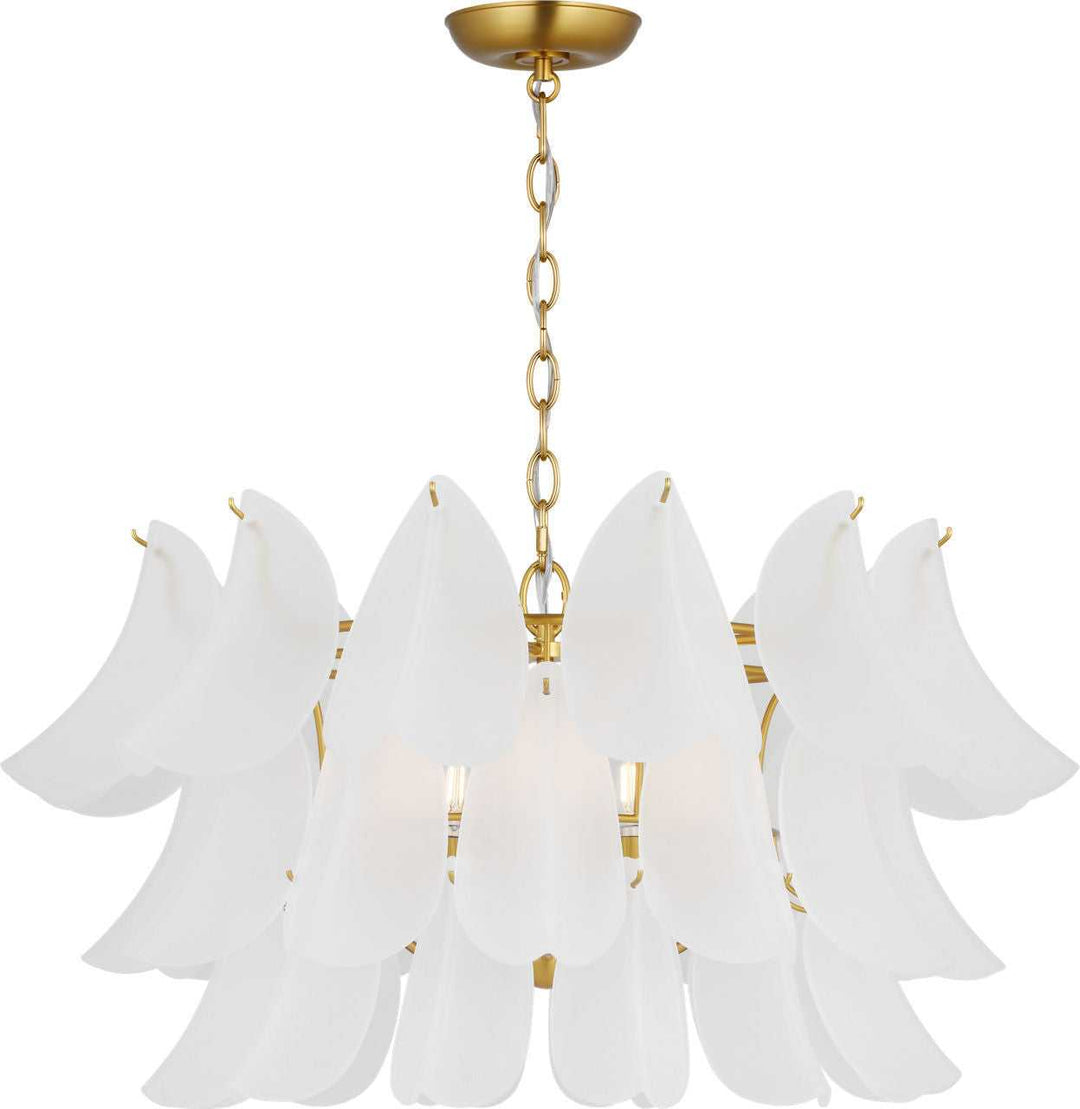 Visual Comfort Studio Canada - CC1825BBS - Five Light Chandelier - Chloe - Burnished Brass | Burnished Brass
