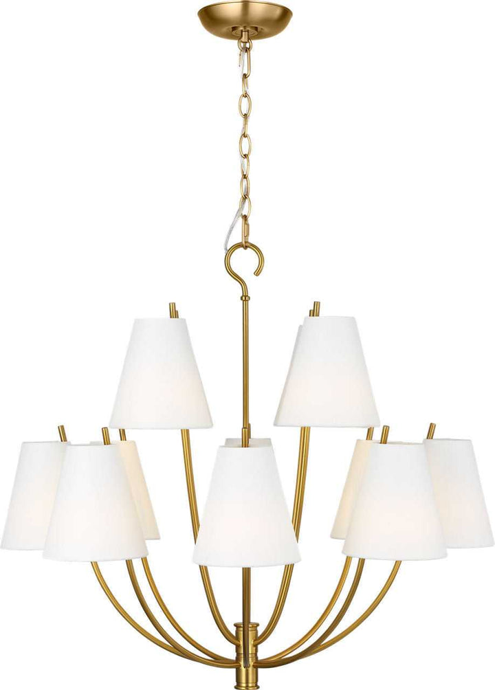 Visual Comfort Studio Canada - CC18312BBS - 12 Light Chandelier - Marina - Burnished Brass | Burnished Brass