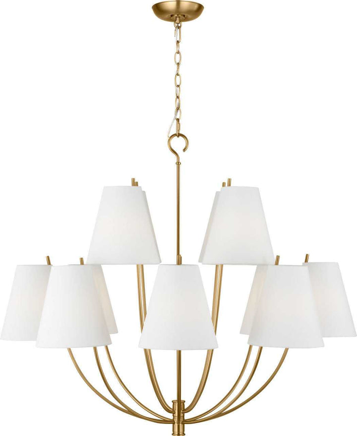 Visual Comfort Studio Canada - CC18412BBS - 12 Light Chandelier - Marina - Burnished Brass/Burnished Brass