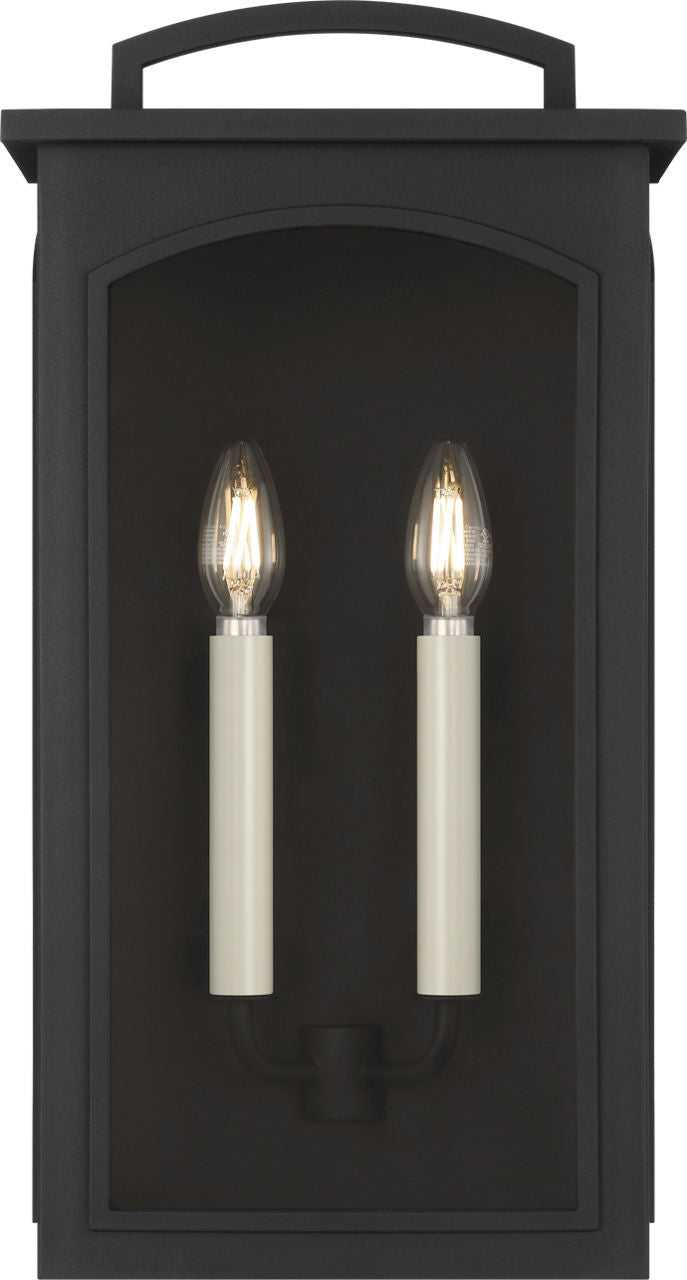 Visual Comfort Studio Canada - CO1542TXB - Two Light Wall Lantern - Modesto - Textured Black | Textured Black