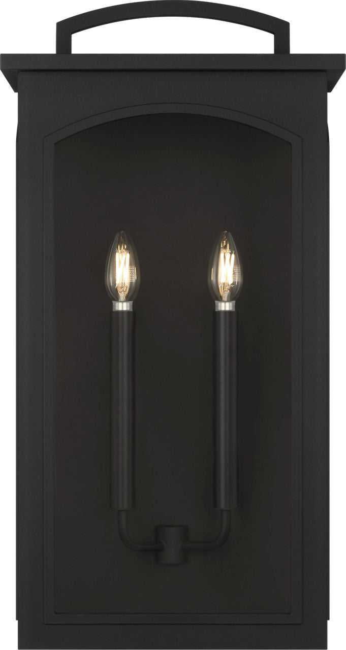 Visual Comfort Studio Canada - CO1572TXB - Two Light Wall Lantern - Modesto - Textured Black | Textured Black