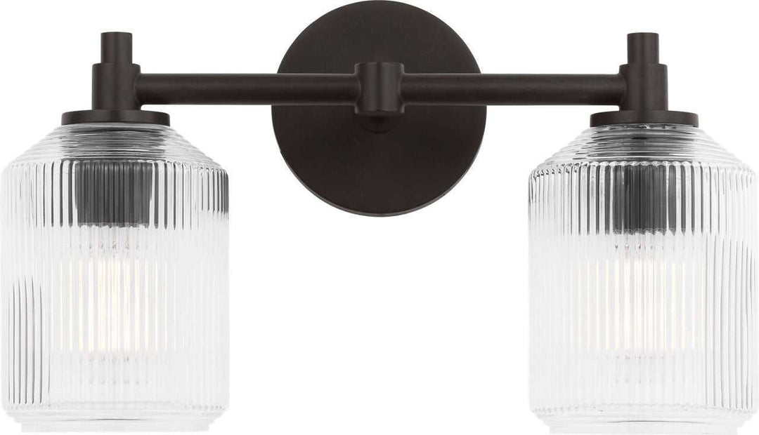Visual Comfort Studio Canada - CV1092AI - Two Light Bath - Barstow - Aged Iron | Aged Iron