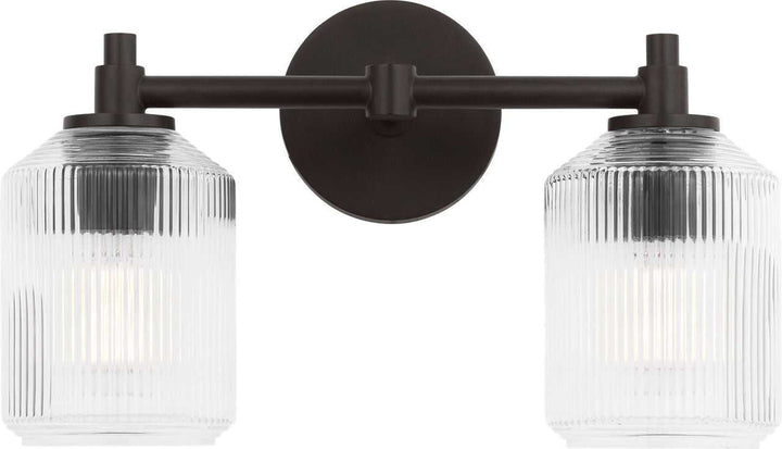 Visual Comfort Studio Canada - CV1092AI - Two Light Bath - Barstow - Aged Iron | Aged Iron