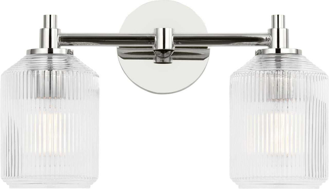 Visual Comfort Studio Canada - CV1092PN - Two Light Bath - Barstow - Polished Nickel | Polished Nickel