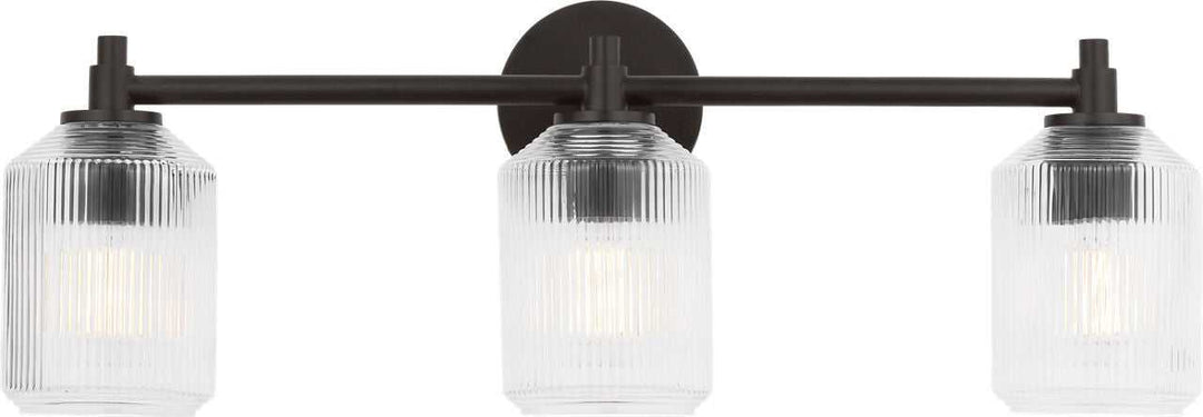 Visual Comfort Studio Canada - CV1093AI - Three Light Bath - Barstow - Aged Iron | Aged Iron