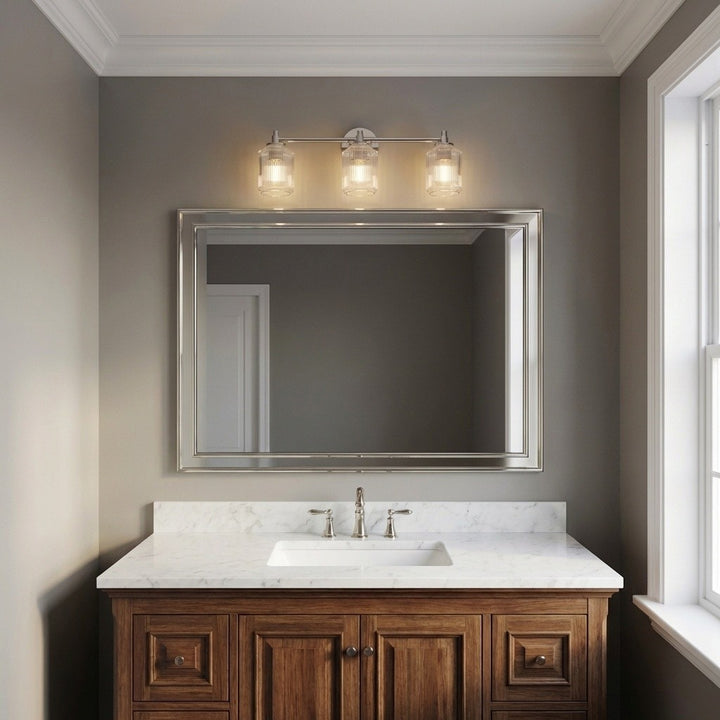 Visual Comfort Studio Canada - CV1093PN - Three Light Bath - Barstow - Polished Nickel | Polished Nickel