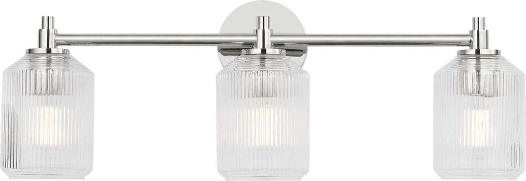 Visual Comfort Studio Canada - CV1093PN - Three Light Bath - Barstow - Polished Nickel | Polished Nickel