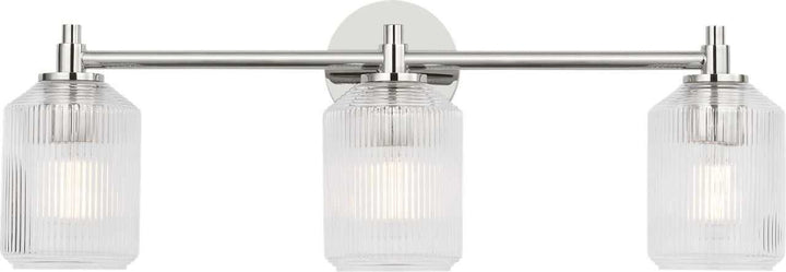 Visual Comfort Studio Canada - CV1093PN - Three Light Bath - Barstow - Polished Nickel | Polished Nickel