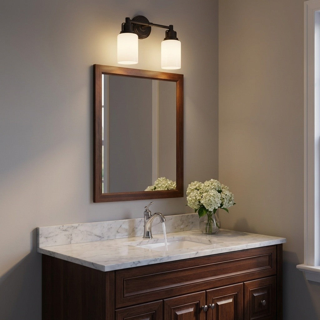 Visual Comfort Studio Canada - CV1112AI - Two Light Bath - Ashford - Aged Iron | Aged Iron