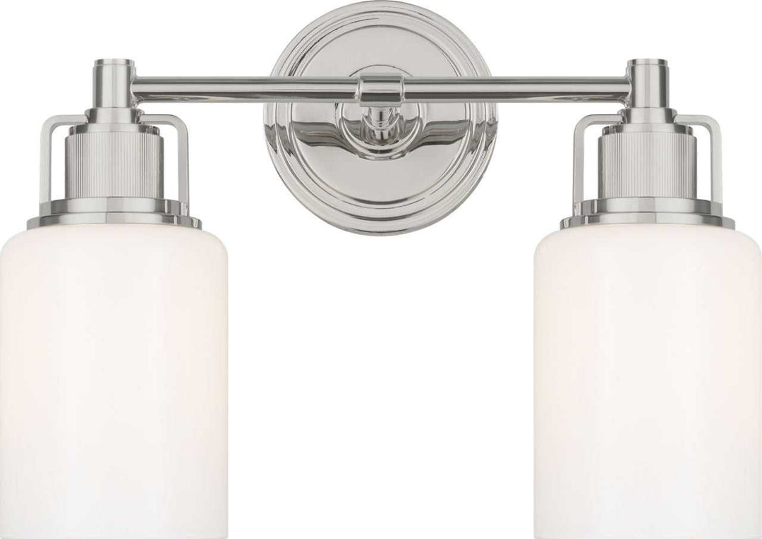 Visual Comfort Studio Canada - CV1112PN - Two Light Bath - Ashford - Polished Nickel | Polished Nickel