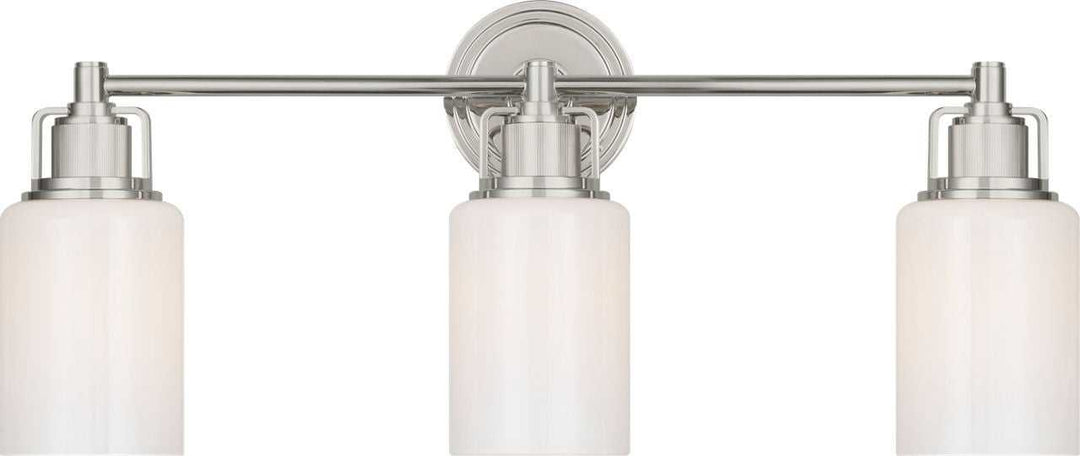 Visual Comfort Studio Canada - CV1113PN - Three Light Bath - Ashford - Polished Nickel | Polished Nickel