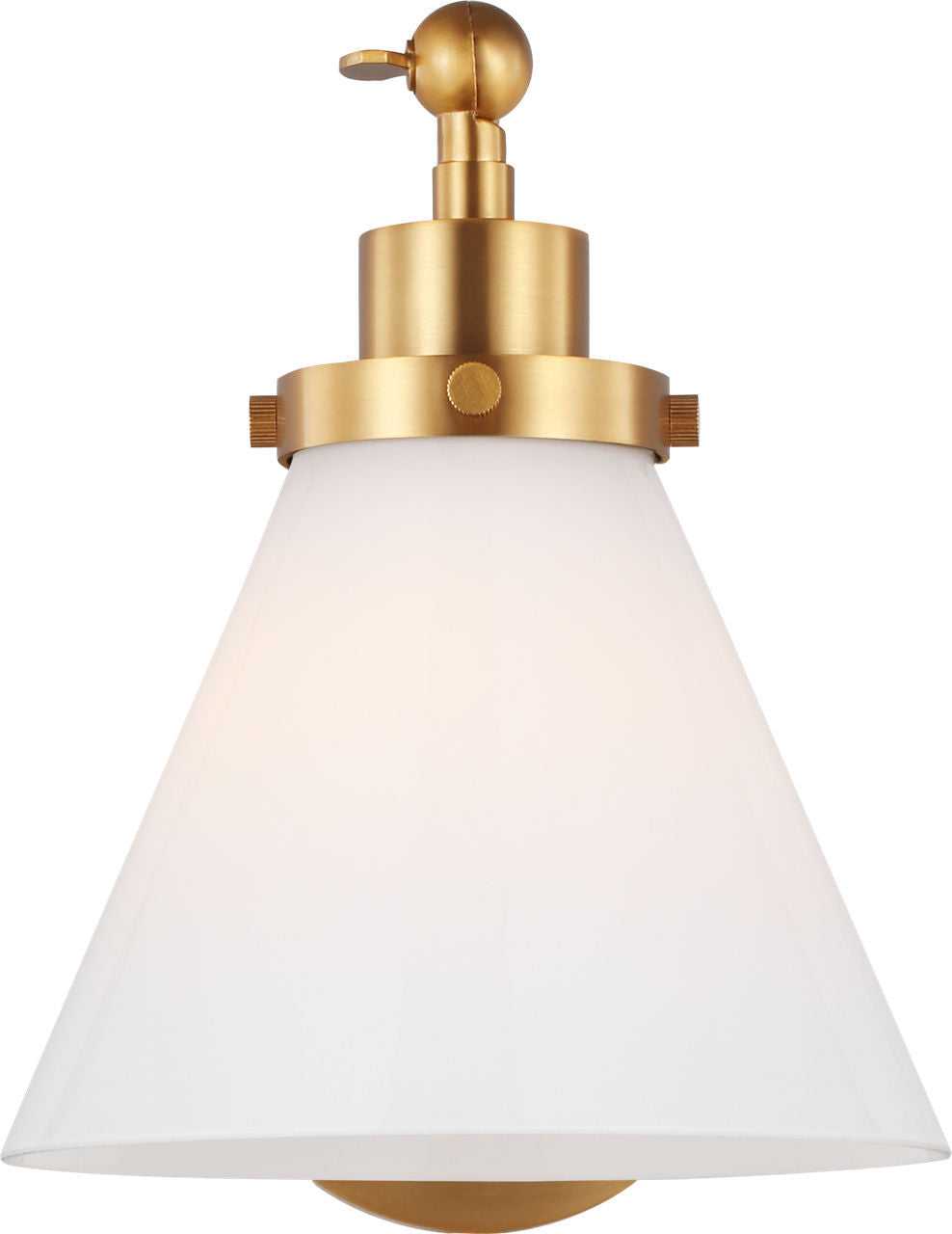 Visual Comfort Studio Canada - CW1121BBSMG - One Light Wall Sconce - Wellfleet - Burnished Brass | Burnished Brass