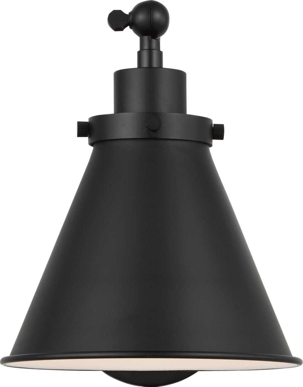 Visual Comfort Studio Canada - CW1121MBK - One Light Wall Sconce - Wellfleet - Midnight Black | Midnight Black