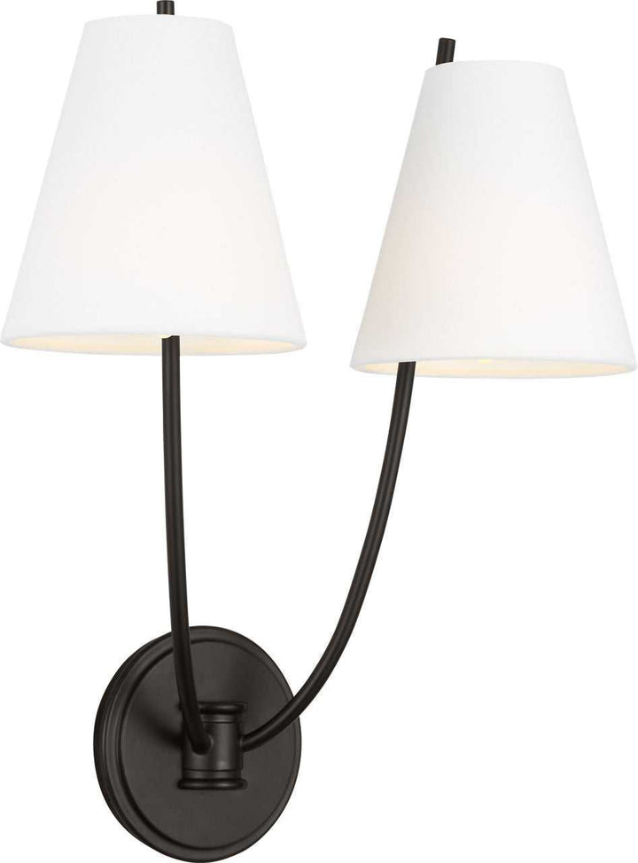 Visual Comfort Studio Canada - CW1422AI - Two Light Wall Sconce - Marina - Aged Iron | Aged Iron