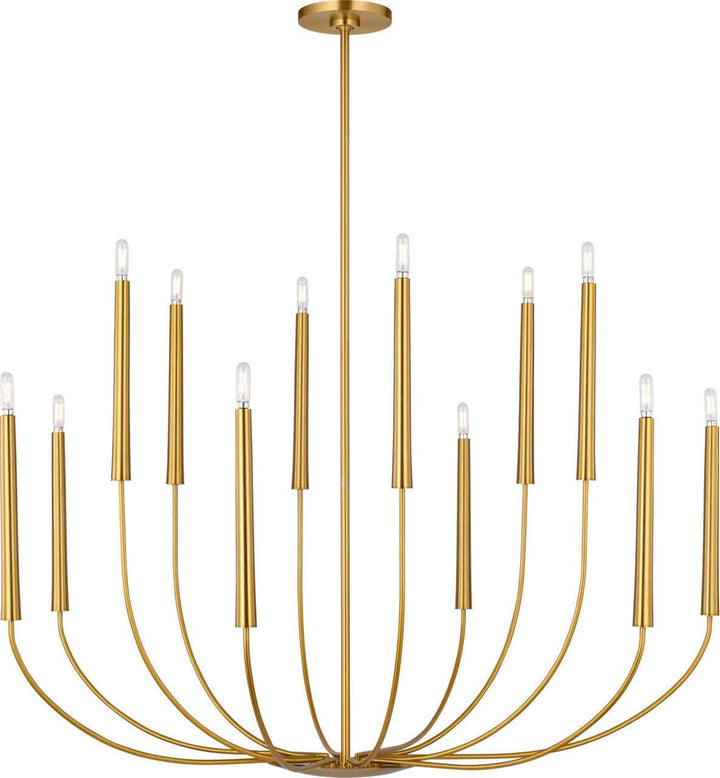 Visual Comfort Studio Canada - EC11812BBS - 12 Light Chandelier - Lois - Burnished Brass | Burnished Brass