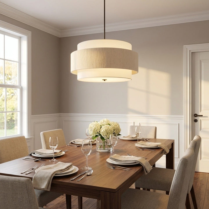 Visual Comfort Studio Canada - EP1184AI - Four Light Hanging Shade - Belaro - Aged Iron | Aged Iron