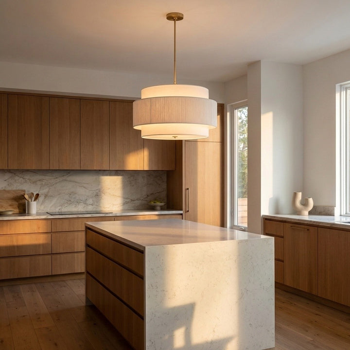 Visual Comfort Studio Canada - EP1184GD - Four Light Hanging Shade - Belaro - Gild | Gild