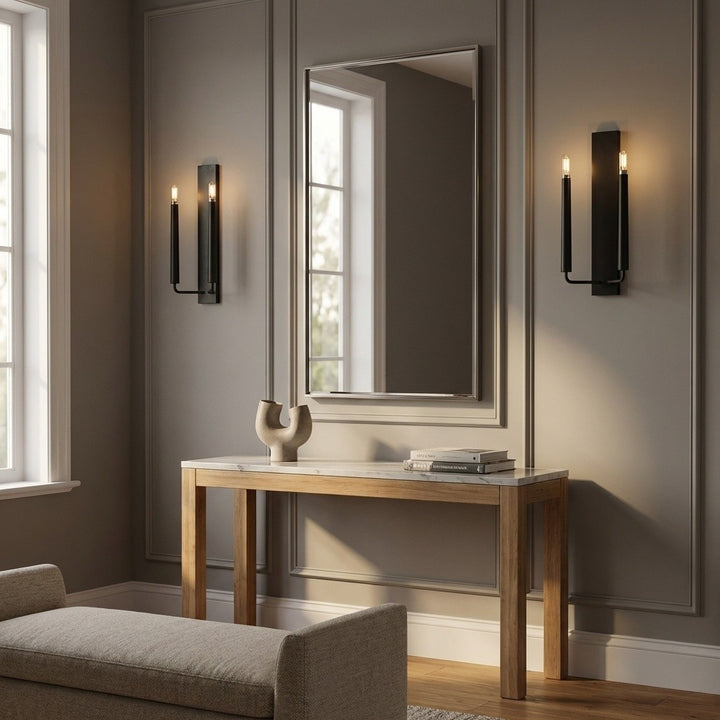 Visual Comfort Studio Canada - EW1252AI - Two Light Wall Sconce - Lois - Aged Iron | Aged Iron
