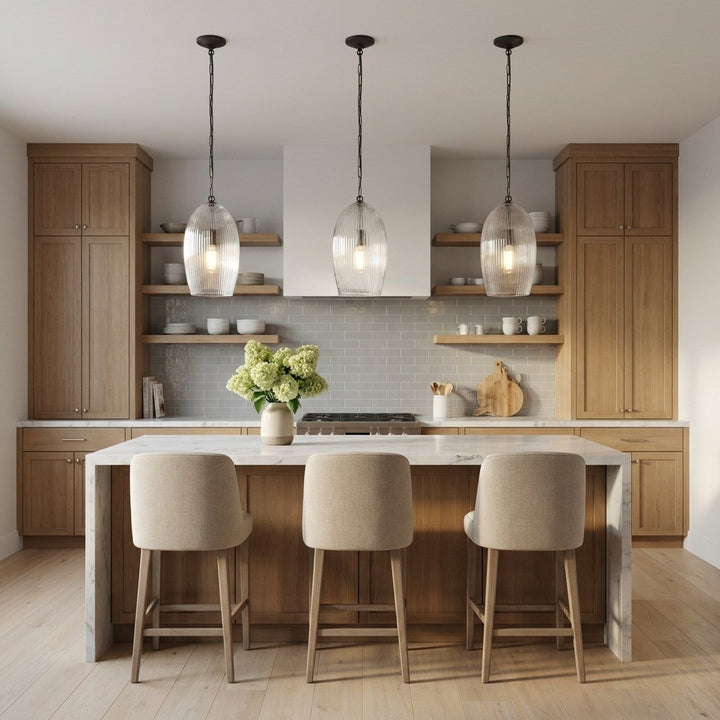 Visual Comfort Studio Canada - HP1001AI - One Light Pendant - Serafina - Aged Iron | Aged Iron