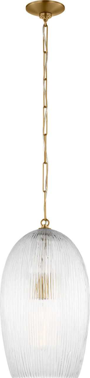 Visual Comfort Studio Canada - HP1001BBS - One Light Pendant - Serafina - Burnished Brass/Burnished Brass