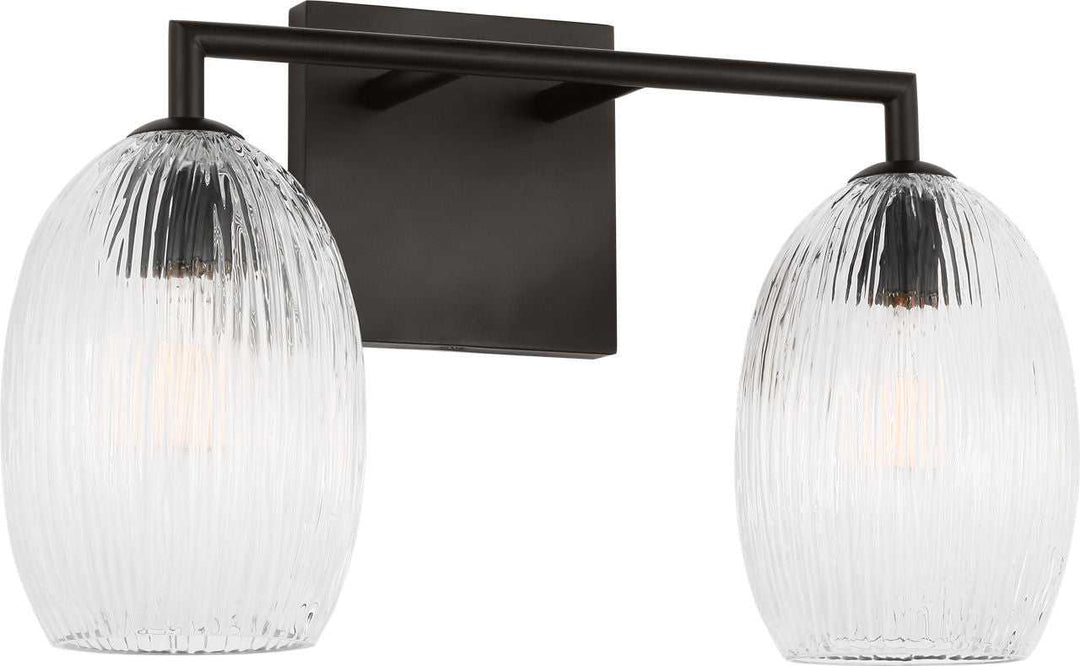 Visual Comfort Studio Canada - HV1002AI - Two Light Bath - Serafina - Aged Iron | Aged Iron