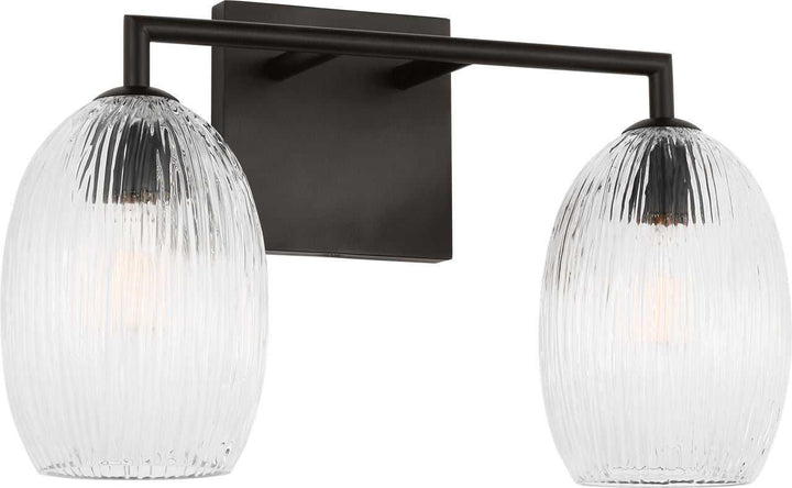 Visual Comfort Studio Canada - HV1002AI - Two Light Bath - Serafina - Aged Iron | Aged Iron