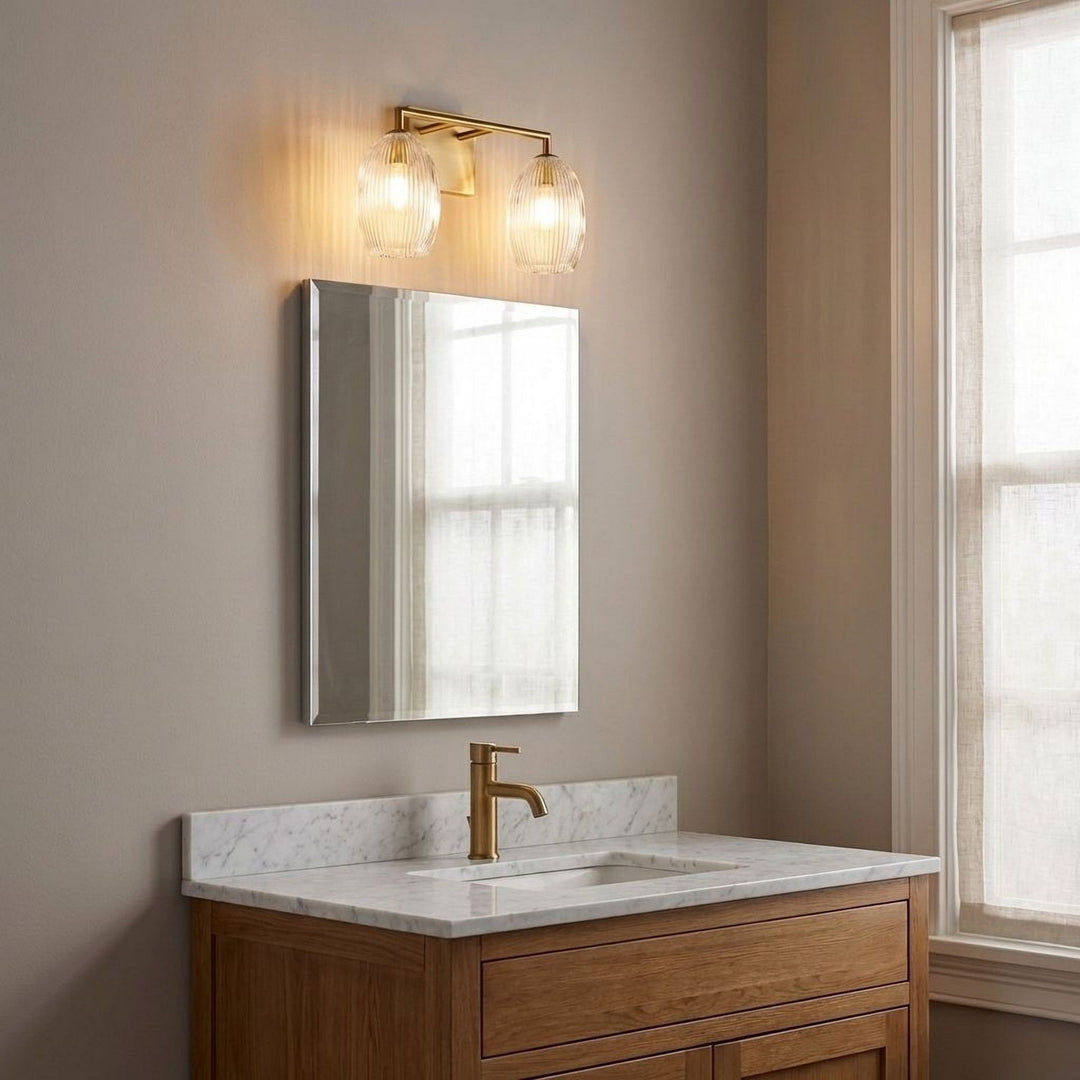 Visual Comfort Studio Canada - HV1002BBS - Two Light Bath - Serafina - Burnished Brass | Burnished Brass