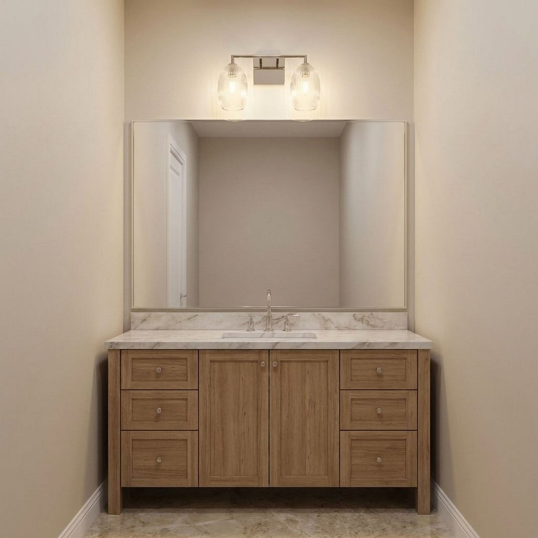Visual Comfort Studio Canada - HV1002PN - Two Light Bath - Serafina - Polished Nickel | Polished Nickel