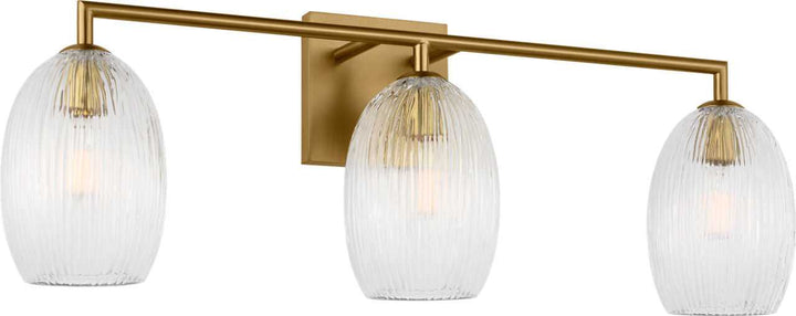 Visual Comfort Studio Canada - HV1003BBS - Three Light Bath - Serafina - Burnished Brass | Burnished Brass