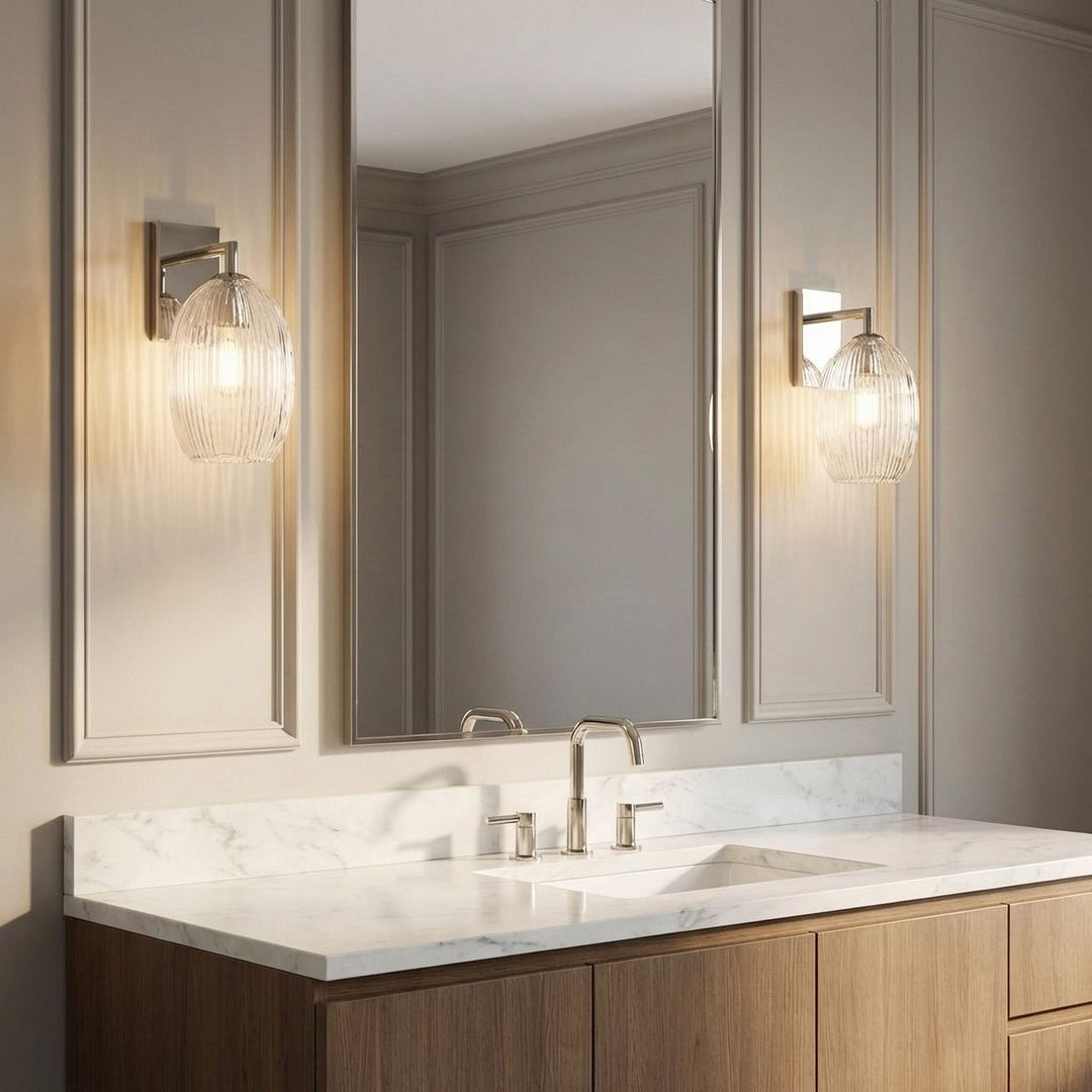 Visual Comfort Studio Canada - HW1001PN - One Light Wall Sconce - Serafina - Polished Nickel | Polished Nickel