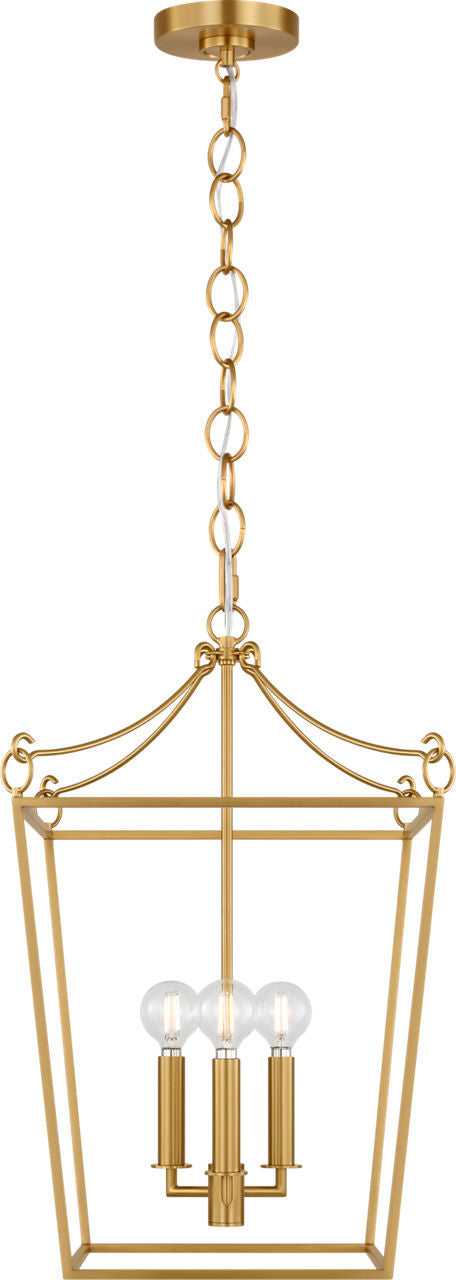 Visual Comfort Studio Canada - KSC1183BBS - Three Light Lantern - Carlyle - Burnished Brass | Burnished Brass