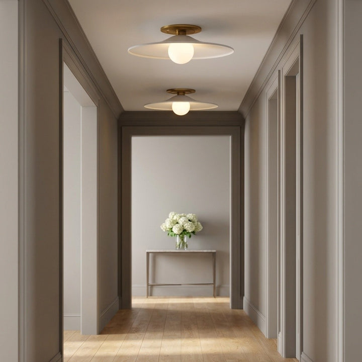 Visual Comfort Studio Canada - KSF1121BBS - LED Flush Mount - Endicott - Burnished Brass | Burnished Brass