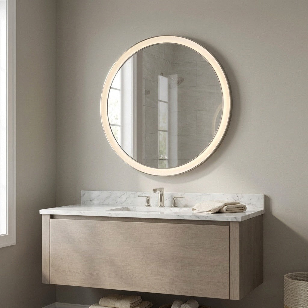 Visual Comfort Studio Canada - KSMRIL105PN - LED Mirror - Chopin - Polished Nickel | Polished Nickel