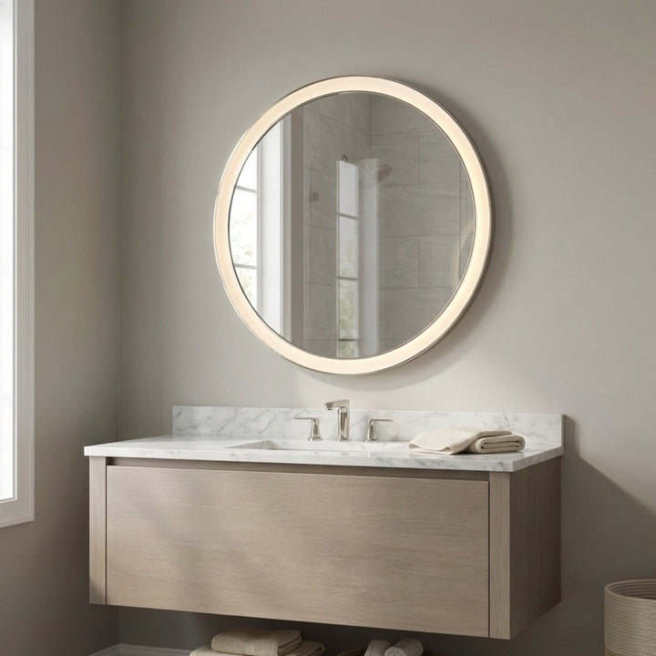 Visual Comfort Studio Canada - KSMRIL105PN - LED Mirror - Chopin - Polished Nickel | Polished Nickel