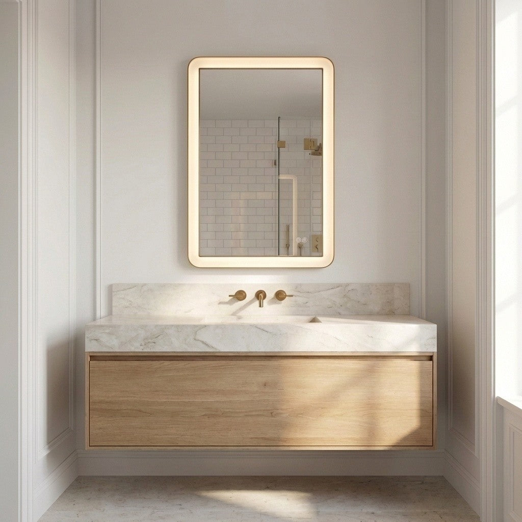 Visual Comfort Studio Canada - KSMRIL106BBS - LED Mirror - Chopin - Burnished Brass | Burnished Brass
