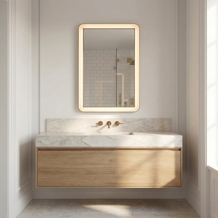 Visual Comfort Studio Canada - KSMRIL106BBS - LED Mirror - Chopin - Burnished Brass | Burnished Brass