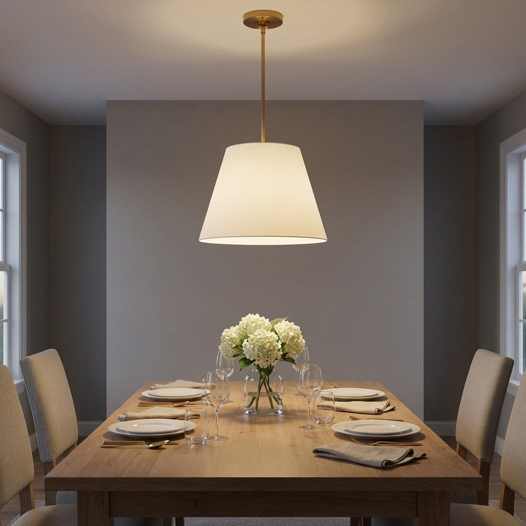 Visual Comfort Studio Canada - KSP1224BBS - Four Light Hanging Shade - Beauvoir - Burnished Brass | Burnished Brass