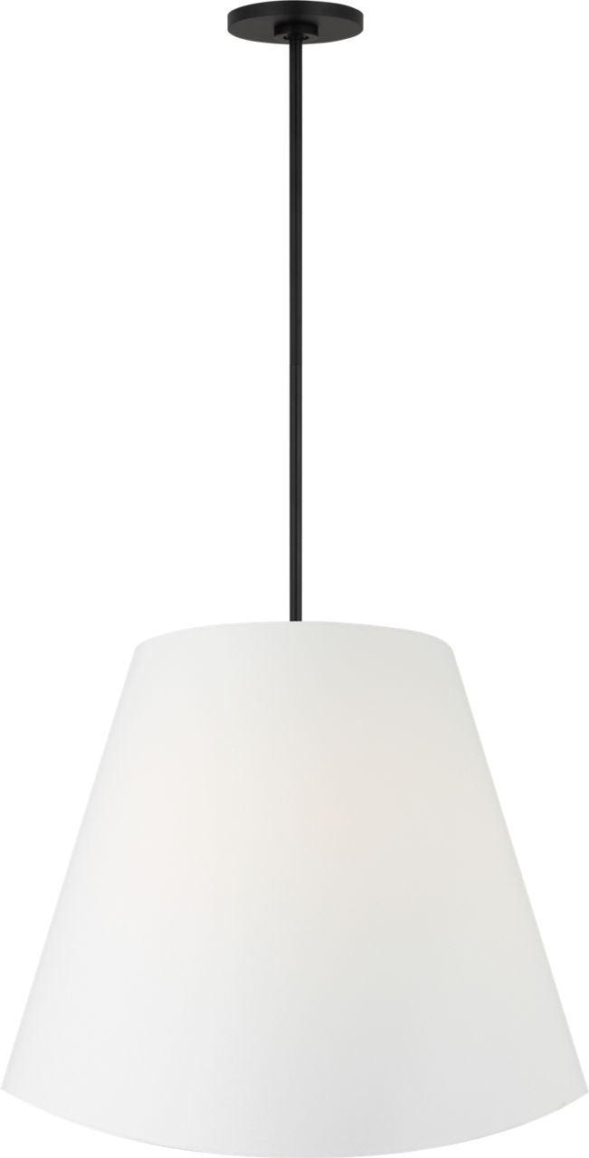 Visual Comfort Studio Canada - KSP1224MBK - Four Light Hanging Shade - Beauvoir - Midnight Black | Midnight Black