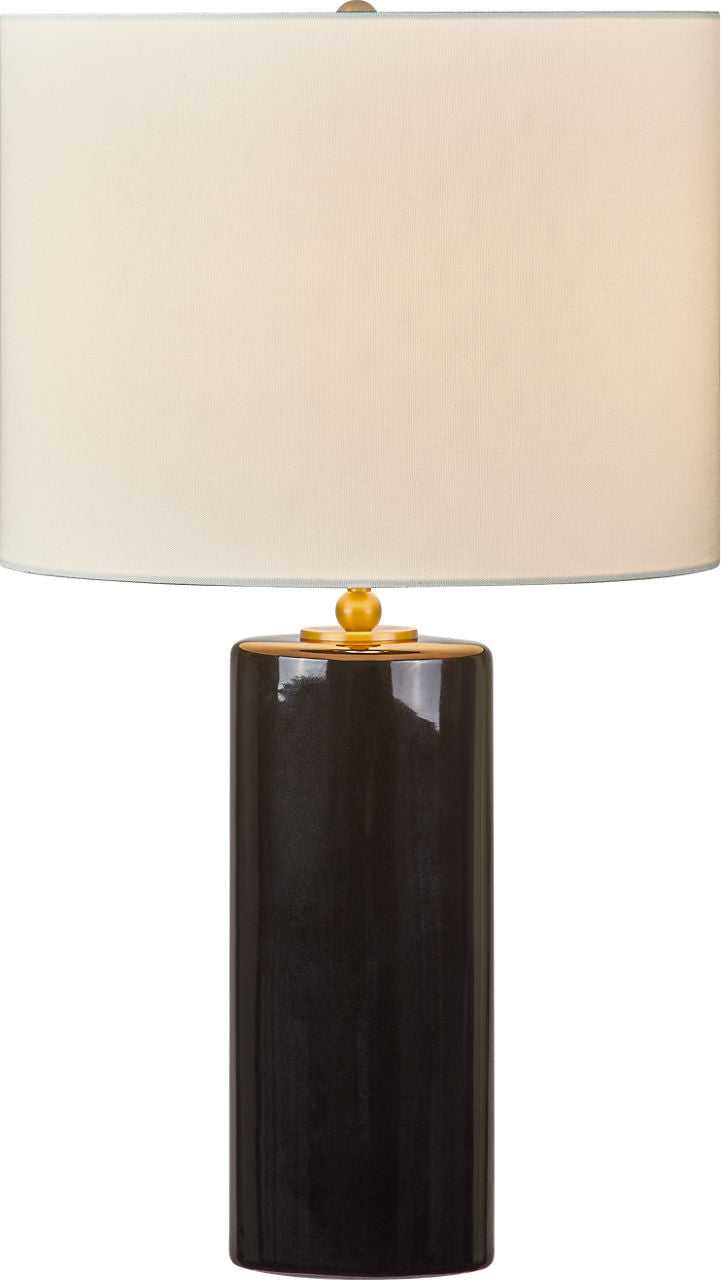 Visual Comfort Studio Canada - KST1241CBK - One Light Table Lamp - Lauren - Black Ceramic | Black Ceramic