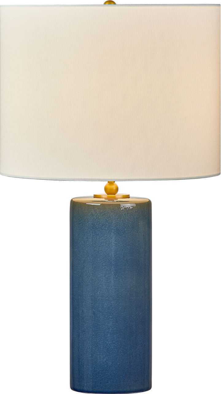 Visual Comfort Studio Canada - KST1241DOC - One Light Table Lamp - Lauren - Deep Ocean Crackle | Deep Ocean Crackle