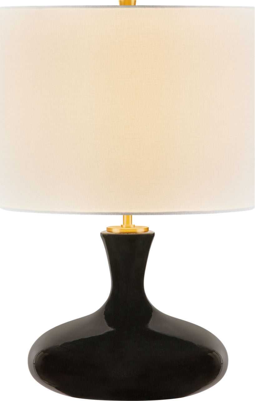 Visual Comfort Studio Canada - KST1251CBK - One Light Table Lamp - Amber - Black Ceramic/Black Ceramic
