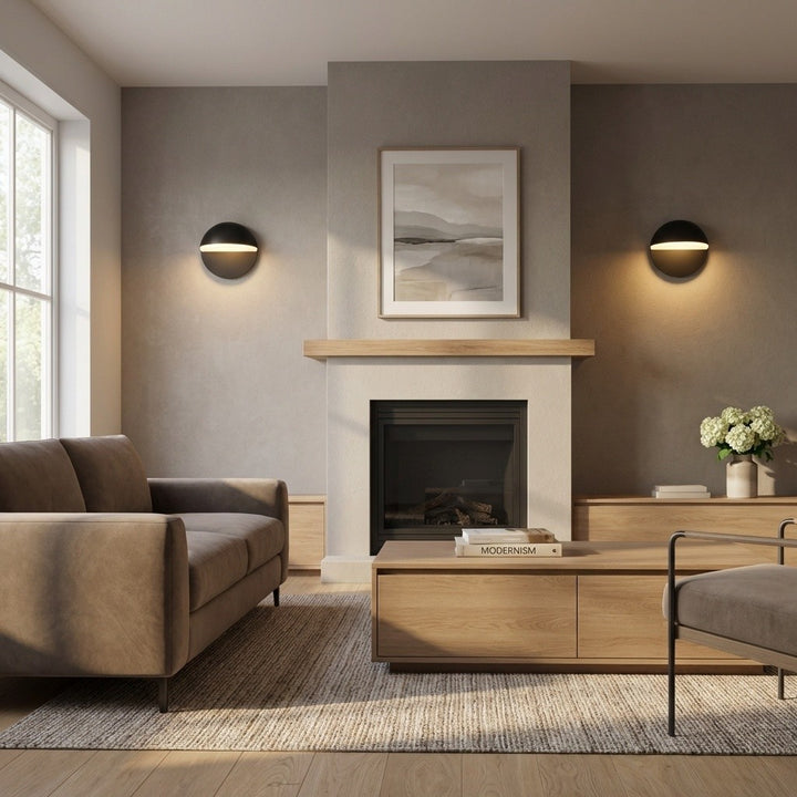Visual Comfort Studio Canada - KSW1211MBK - LED Wall Sconce - Axel - Burnished Brass | Burnished Brass