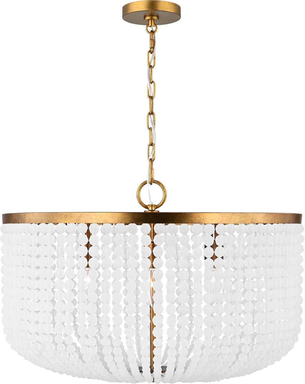 Visual Comfort Studio Canada - LXC1146VGD - Eight Light Chandelier - Bellecour - Vintage Gild/Vintage Gild