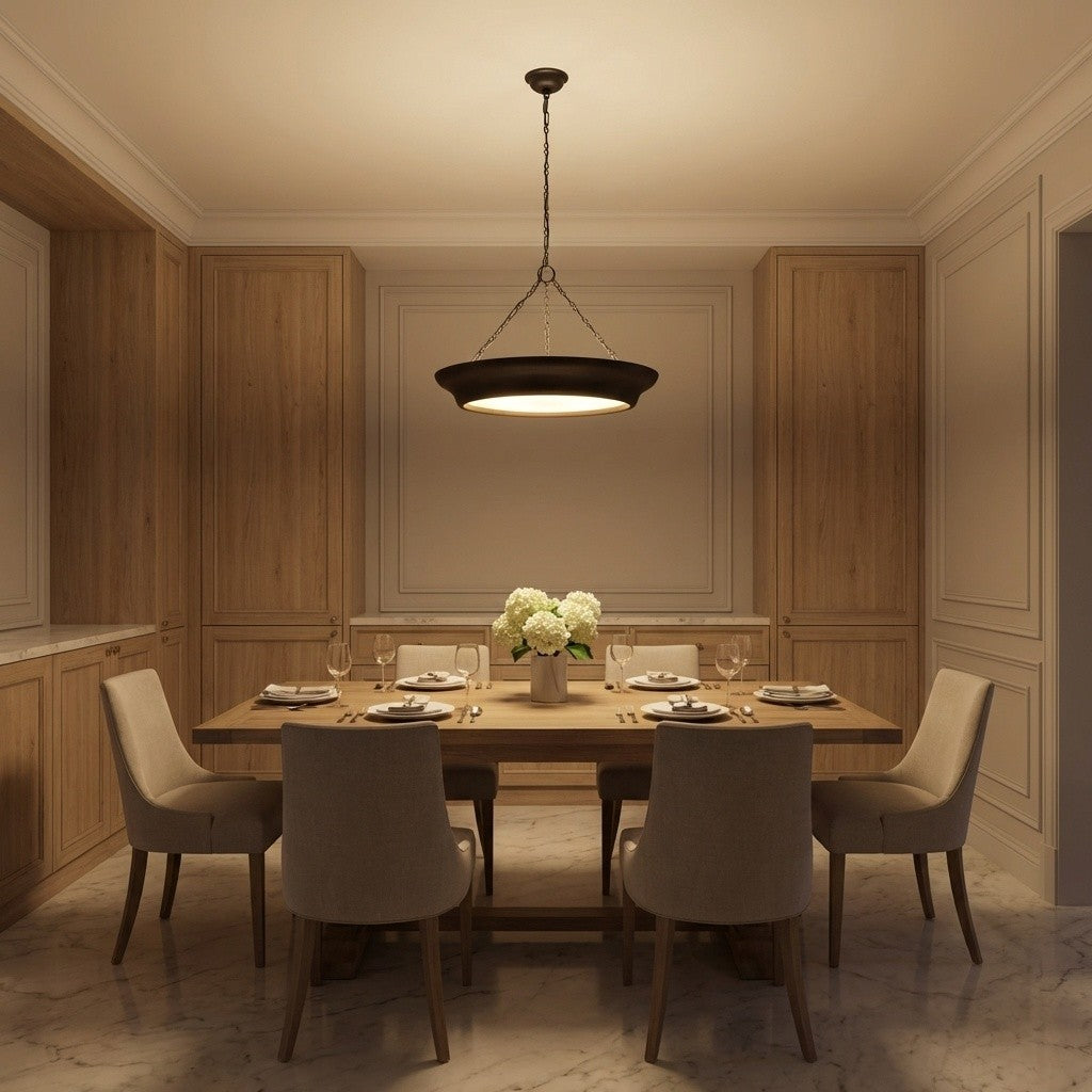 Visual Comfort Studio Canada - LXC1174AI - Chandelier - Lenoir - Aged Iron | Aged Iron