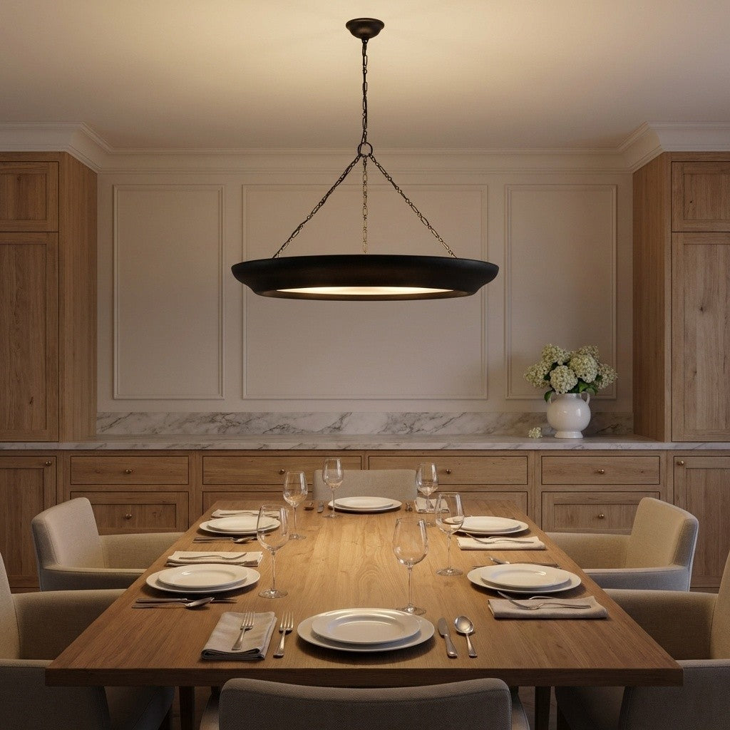 Visual Comfort Studio Canada - LXC1186AI - Chandelier - Lenoir - Aged Iron | Aged Iron