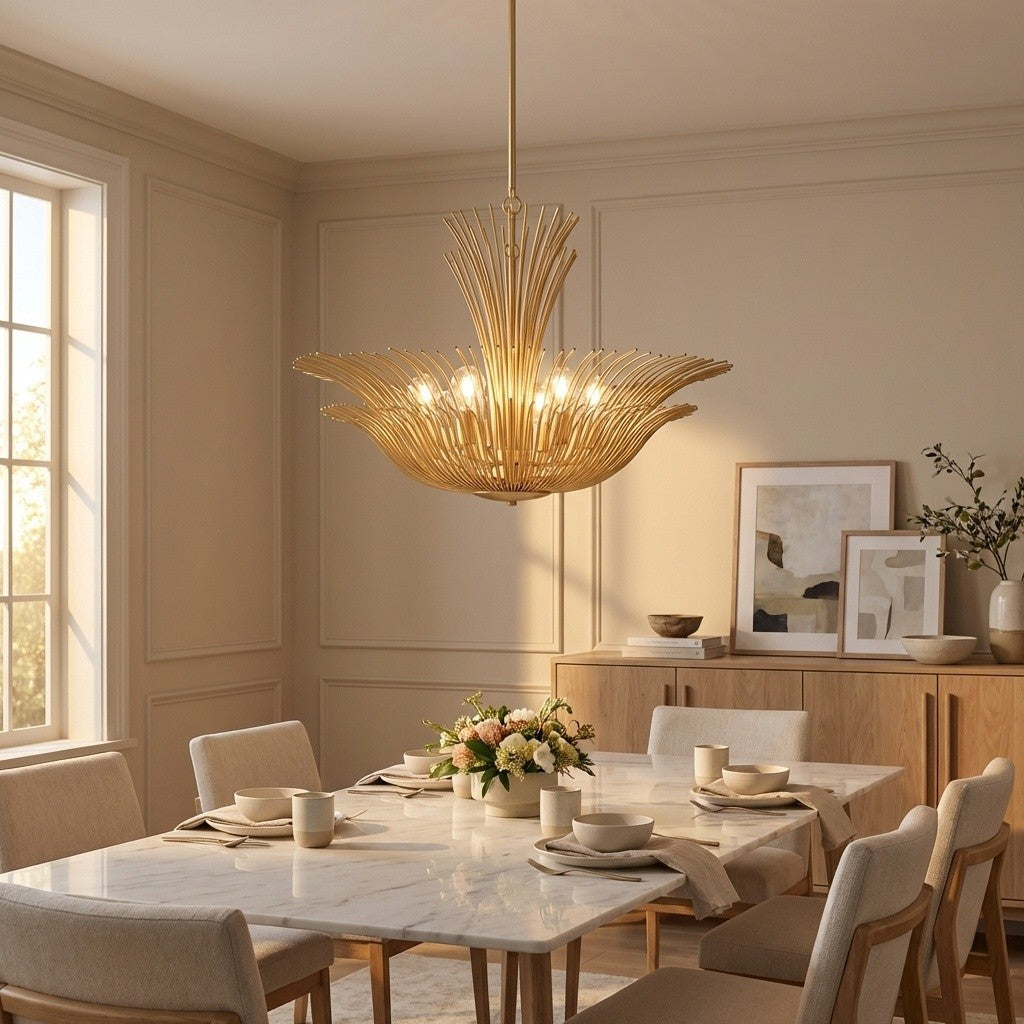 Visual Comfort Studio Canada - LXC1196GD - Six Light Chandelier - Dorelle - Gild | Gild