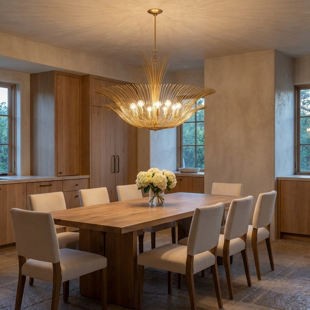 Visual Comfort Studio Canada - LXC1218GD - Eight Light Chandelier - Dorelle - Gild | Gild