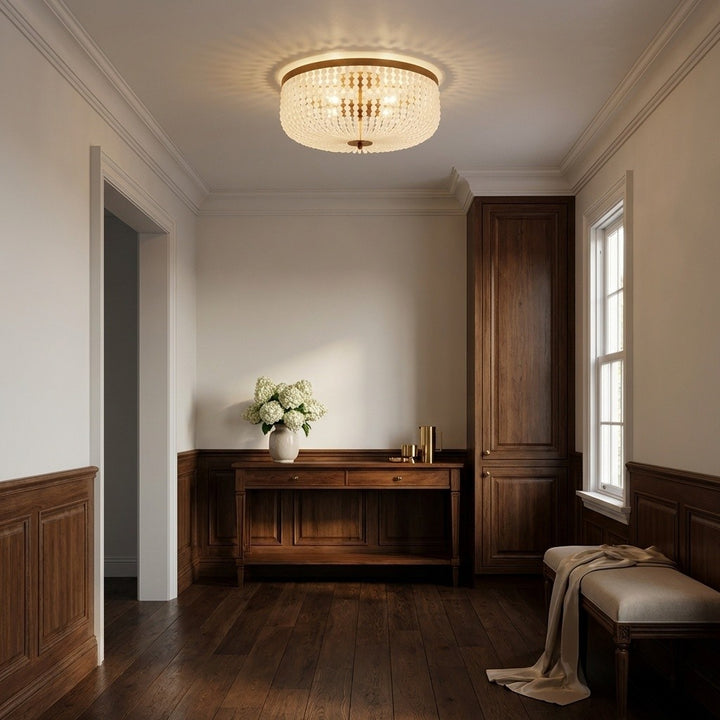 Visual Comfort Studio Canada - LXF1014VGD - Four Light Flush Mount - Bellecour - Vintage Gild | Vintage Gild
